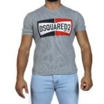 Dsquared² Gray Cotton T-Shirt - Image 2