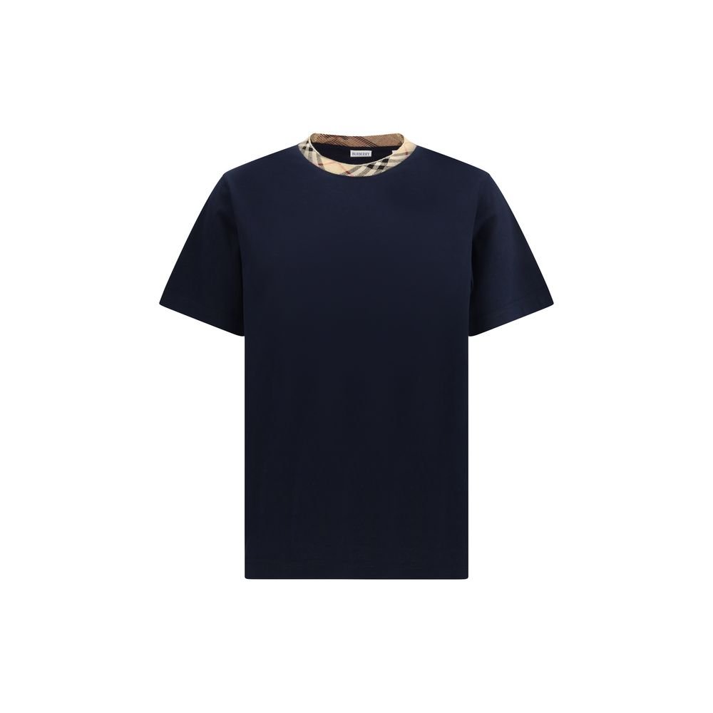 10107222.jpeg Burberry Blue Cotton T-Shirt - Image 1