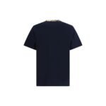 Burberry Blue Cotton T-Shirt - Image 2