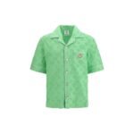 Casablanca Bicolor Cotton Shortsleeve Shirt