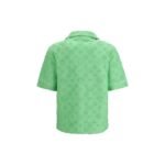 Casablanca Bicolor Cotton Shortsleeve Shirt - Image 2