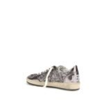 Golden Goose Gray Calf Leather Bos Taurus Low Top Sneakers - Image 3