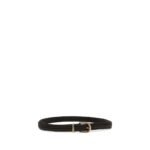 Brunello Cucinelli Black Calf Leather Bos Taurus Regular Belt - Image 2