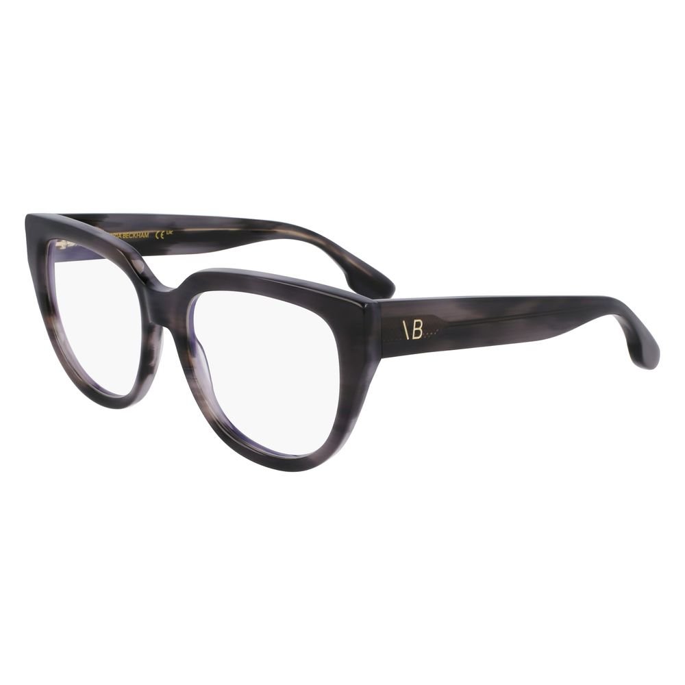 10163451.jpeg Victoria Beckham Gray Acetate Glasses (Frames) - Image 1