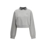 Miu Miu Gray Cotton Sweatshirt