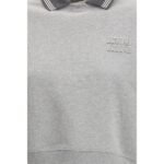 Miu Miu Gray Cotton Sweatshirt - Image 3