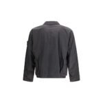 Stone Island Gray Polyamide Coat - Image 2
