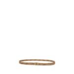 Etro Beige Calf Leather Bos Taurus Regular Belt - Image 2