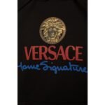 Versace Black Cotton Sweatshirt - Image 4