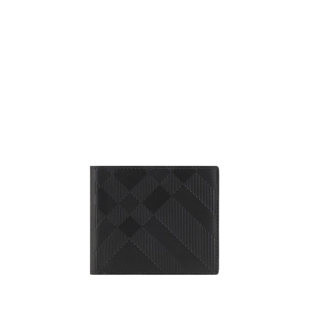 10215840-1.jpeg Burberry Black Calf Leather Bos Taurus Wallet - Image 1