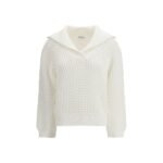 Brunello Cucinelli White Cotton Sweatshirt