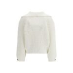 Brunello Cucinelli White Cotton Sweatshirt - Image 2