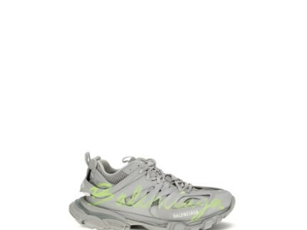 Balenciaga Gray Polyester Athletic Sneakers
