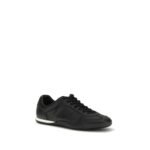 Gucci Black Calf Leather Bos Taurus Low Top Sneakers - Image 2