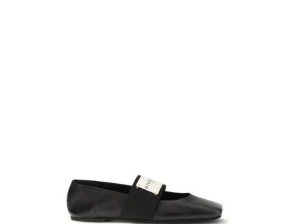 Givenchy Black Lamb Ovis Aries Aries Ballet Flats