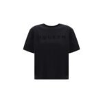 Alexander McQueen Black Cotton T-Shirt