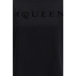 Alexander McQueen Black Cotton T-Shirt - Image 3
