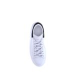 Alexander McQueen White Calf Leather Bos Taurus Platform Sneakers - Image 4