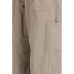 Balenciaga Beige Cotton Casual Pants - Image 3