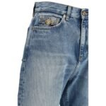 Versace Blue Cotton Jeans Denim - Image 3