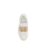 Valentino Garavani White Calf Leather Bos Taurus Low Top Sneakers - Image 4