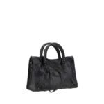 Balenciaga Black Calf Leather Bos Taurus Shoulder Bag - Image 2