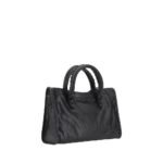 Balenciaga Black Calf Leather Bos Taurus Shoulder Bag - Image 3