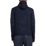 Prada Blue Wool Sweatshirt - Image 3