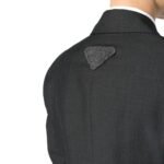 Prada Gray Wool Coat - Image 4