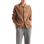 Prada Brown Cashmere Cardigan - Image 2
