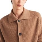 Prada Brown Cashmere Cardigan - Image 4