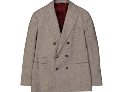 Brunello Cucinelli Beige Cashmere Coat
