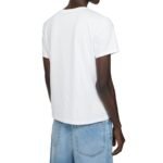 Acne Studios White Cotton T-Shirt - Image 3