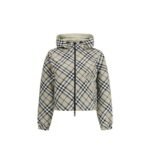 Burberry Gray Polyamide Shell Jacket
