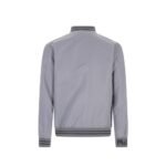 Alexander McQueen Gray Polyester Bomber - Image 2