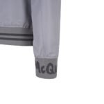 Alexander McQueen Gray Polyester Bomber - Image 3