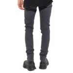 Alexander McQueen Black Cotton Skinny Jeans - Image 3