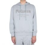 Alexander McQueen Gray Cotton Sweatshirt - Image 2