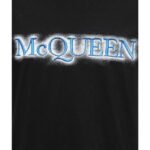 Alexander McQueen Black Cotton T-Shirt - Image 3