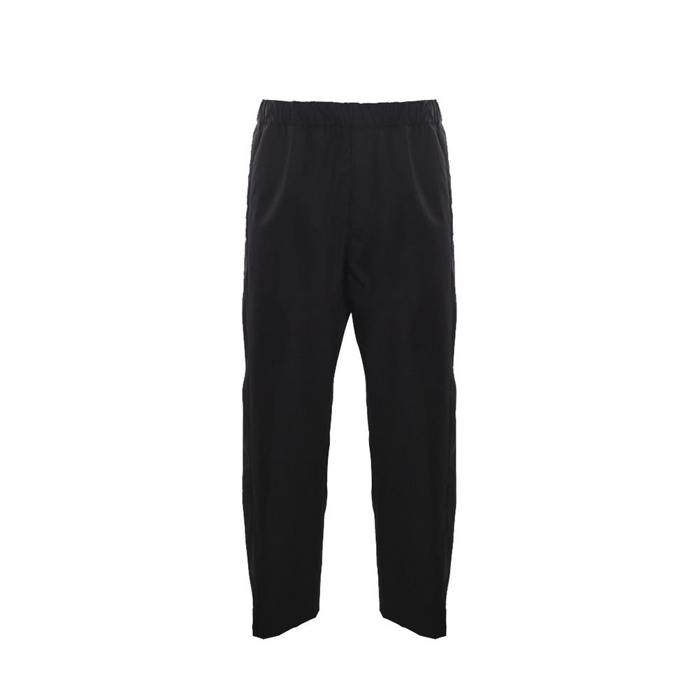 10241636-1.jpeg Alexander McQueen Black Cotton Casual Pants - Image 1
