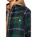 Burberry Bicolor Wool Pattern Shirt - Image 4