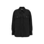 Saint Laurent Black Denim Shirt