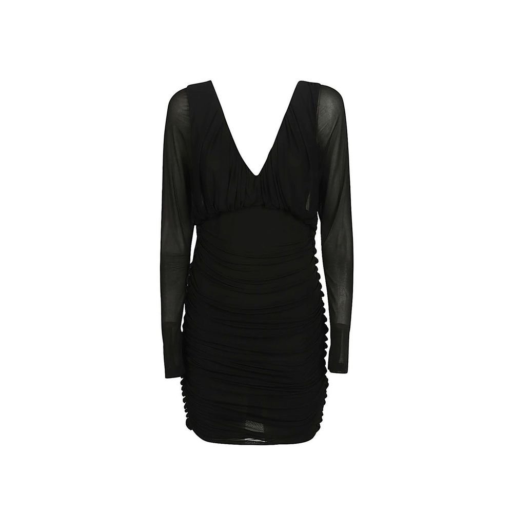 10241862-1.jpeg Saint Laurent Black Viscose Cocktail Dress - Image 1