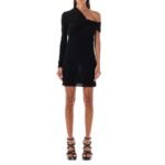 Saint Laurent Black Viscose Casual Dress - Image 2
