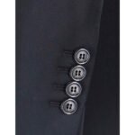 Saint Laurent Black Acetate Coat - Image 3