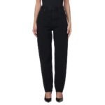 Saint Laurent Black Cotton Straight-Leg Jeans - Image 2