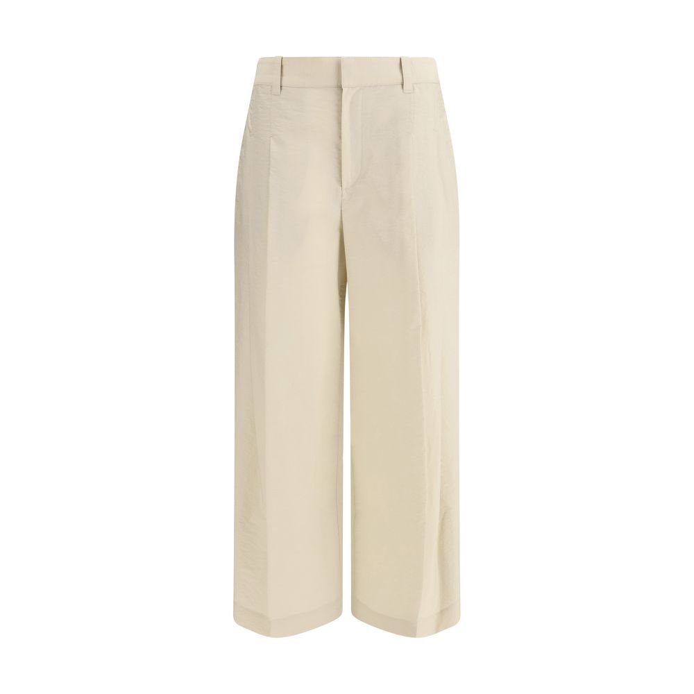 10245174-3.jpeg Brunello Cucinelli Beige Cotton Casual Pants - Image 1