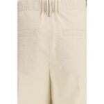 Brunello Cucinelli Beige Cotton Casual Pants - Image 3