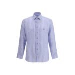 Etro Multicolor Linen Pattern Shirt