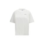 Tricou Off-White Alb din Bumbac